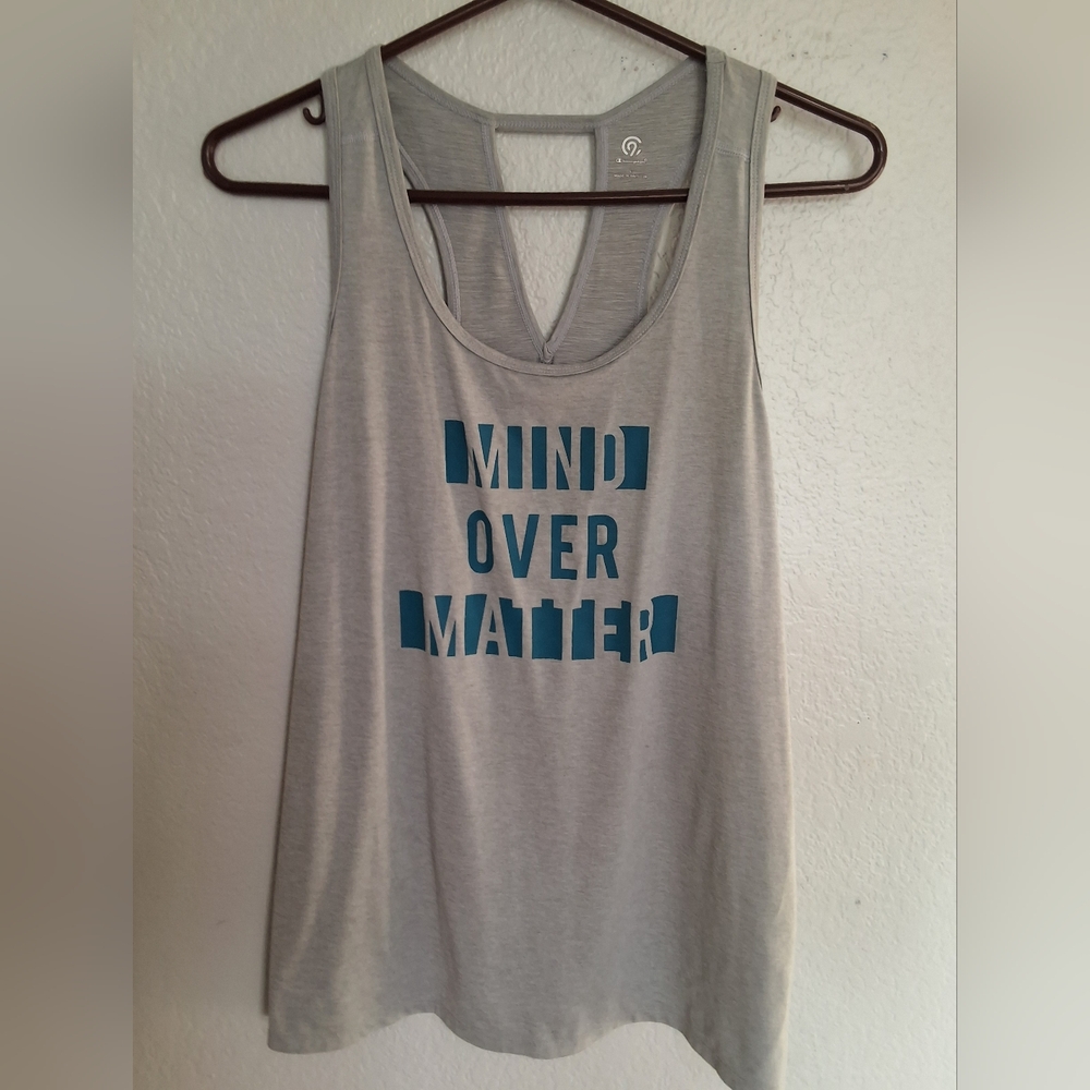 Champion Gray Tank Top with Racerback Size Large NWOT